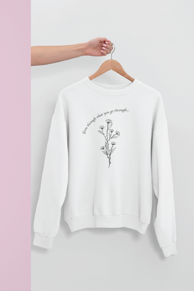 Grow Through Crewneck Sweatshirt