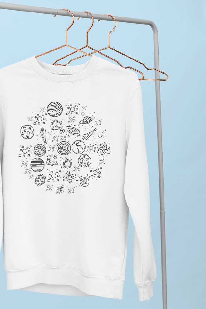 Galaxy Crewneck Sweatshirt