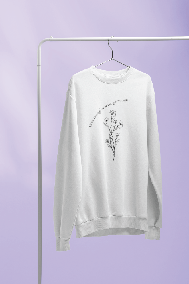 Grow Through Crewneck Sweatshirt