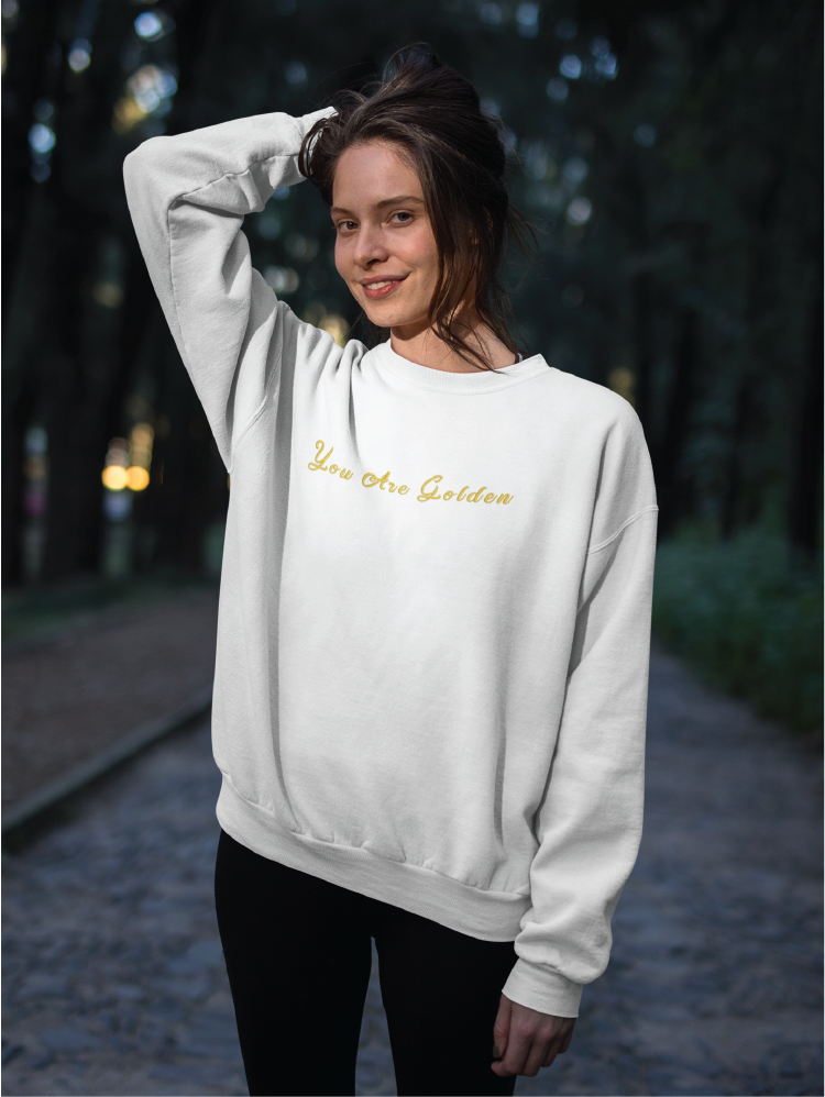 You Are Golden Crewneck Sweatshirt