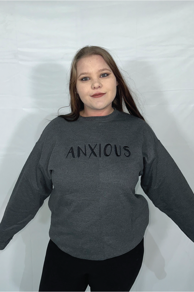 Anxious Crewneck Sweatshirt