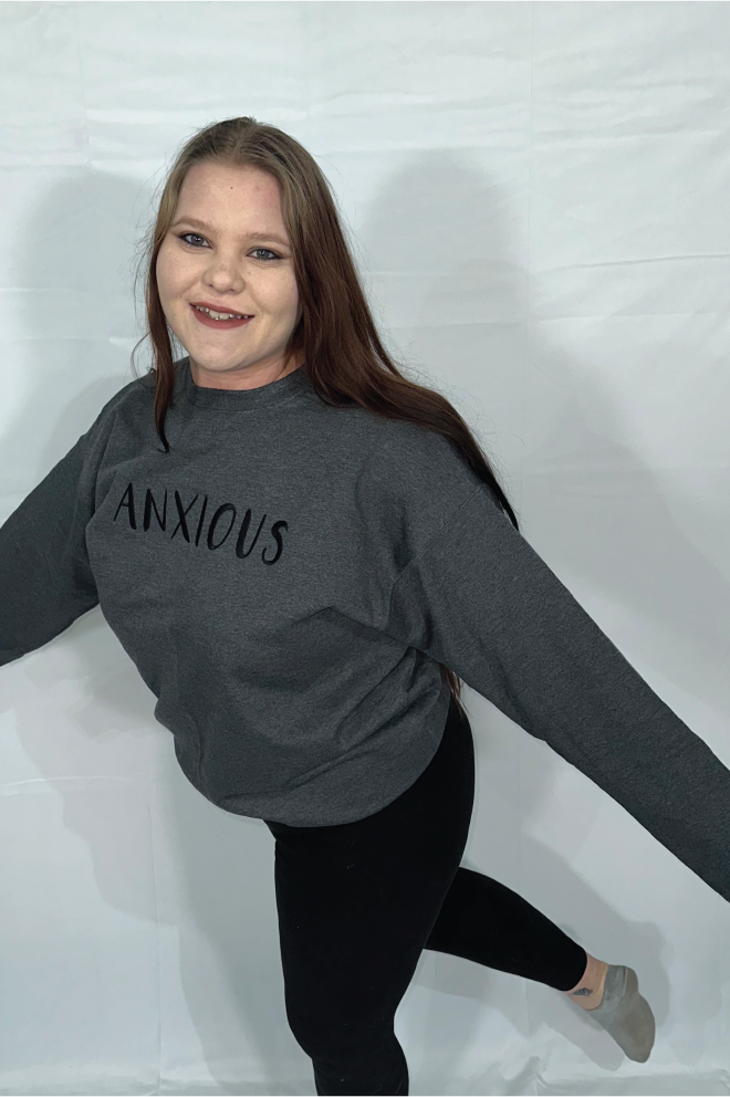 Anxious Crewneck Sweatshirt