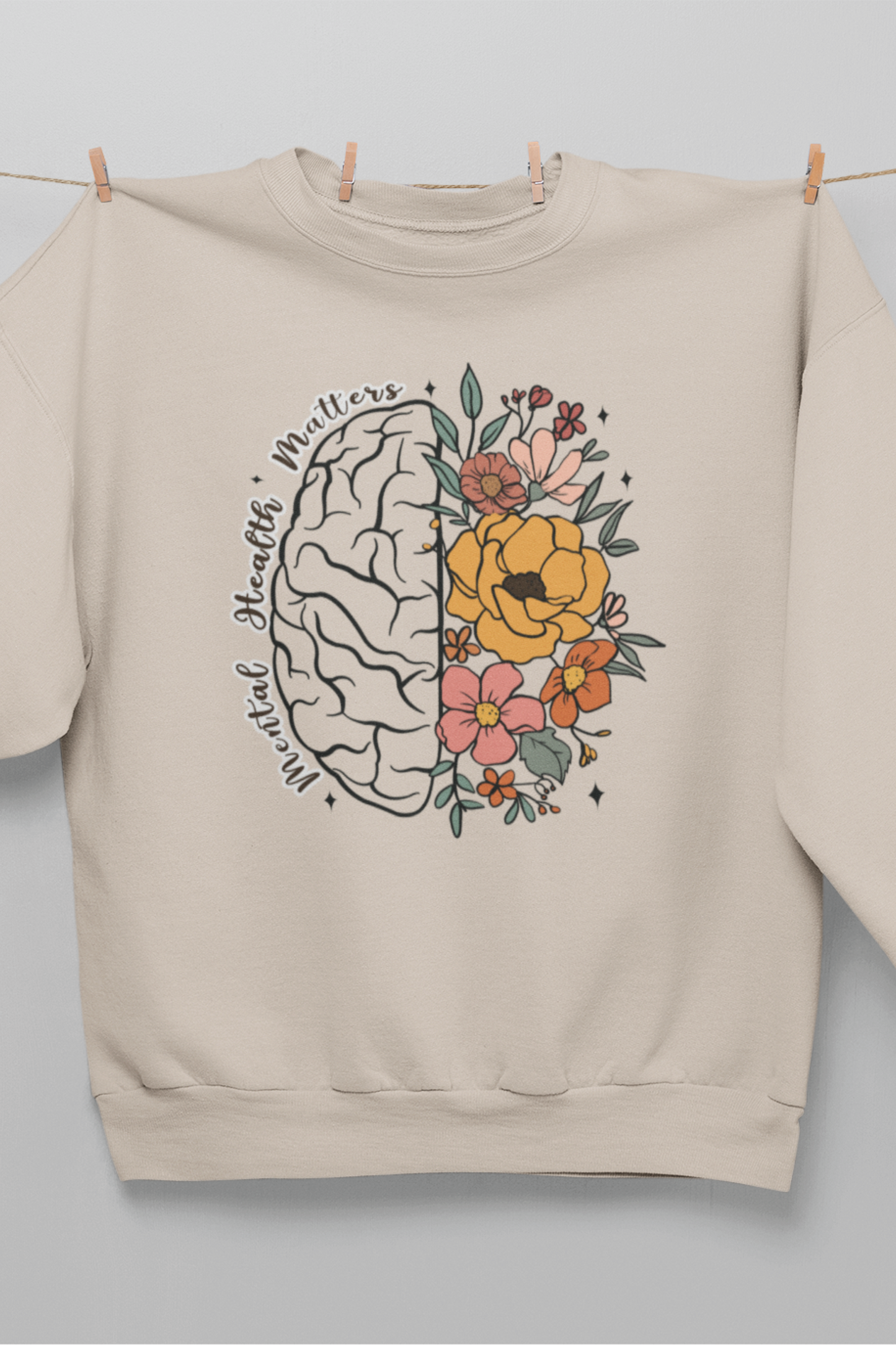 Mental Health Matters Crewneck Sweatshirt