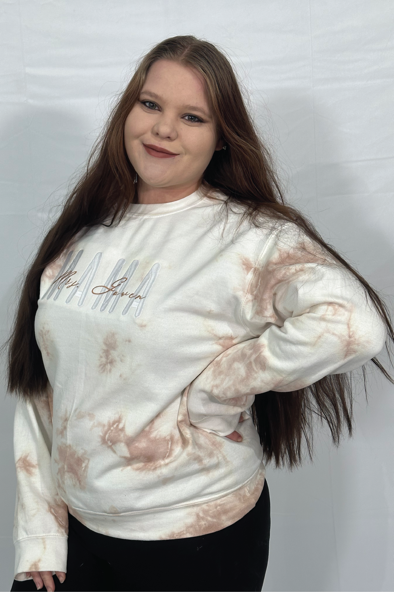 Custom Mama Crewneck Sweatshirt