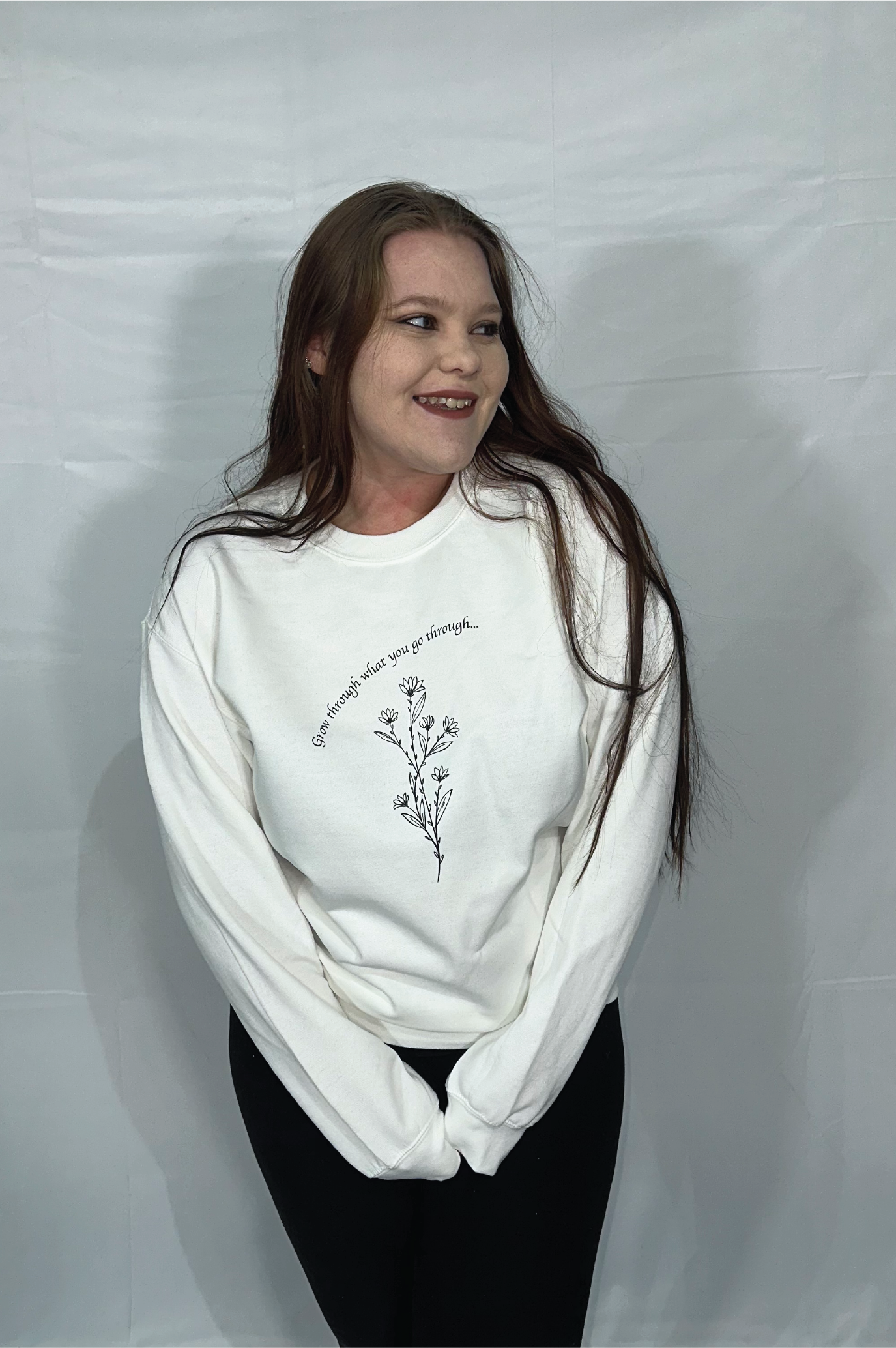 Grow Through Crewneck Sweatshirt