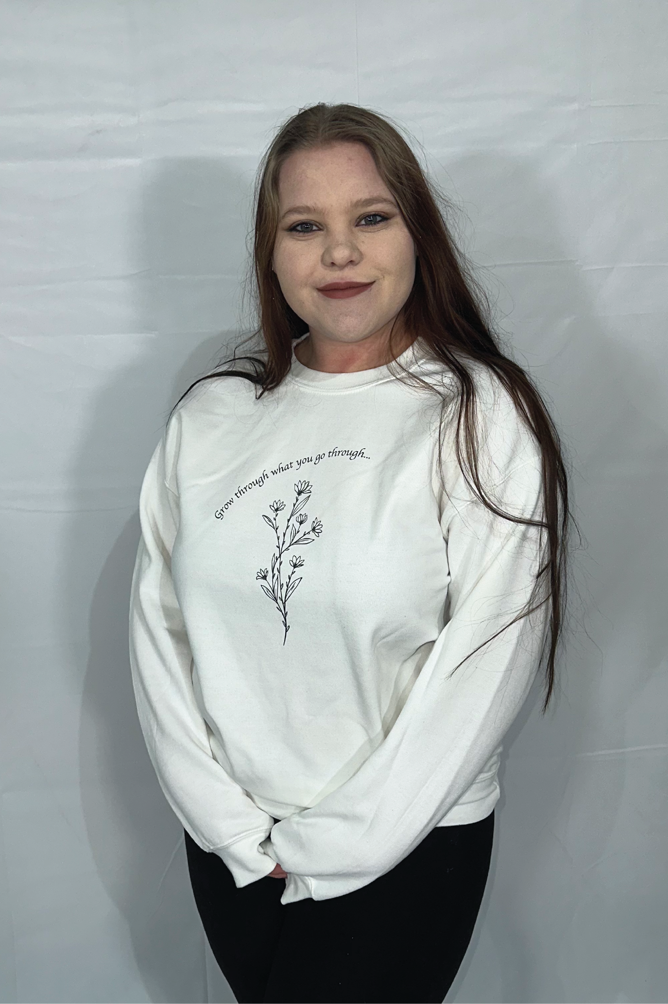 Grow Through Crewneck Sweatshirt