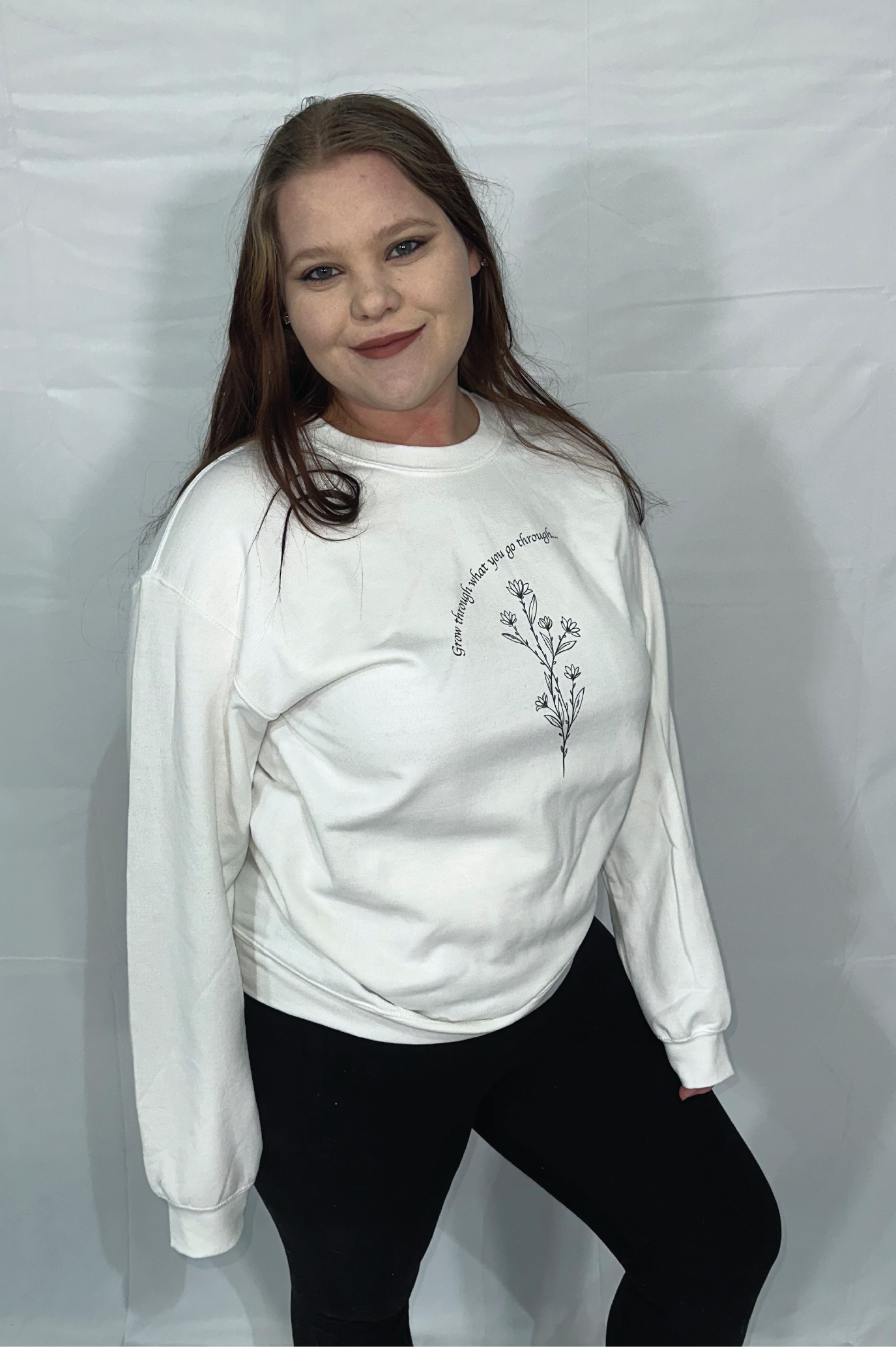 Grow Through Crewneck Sweatshirt