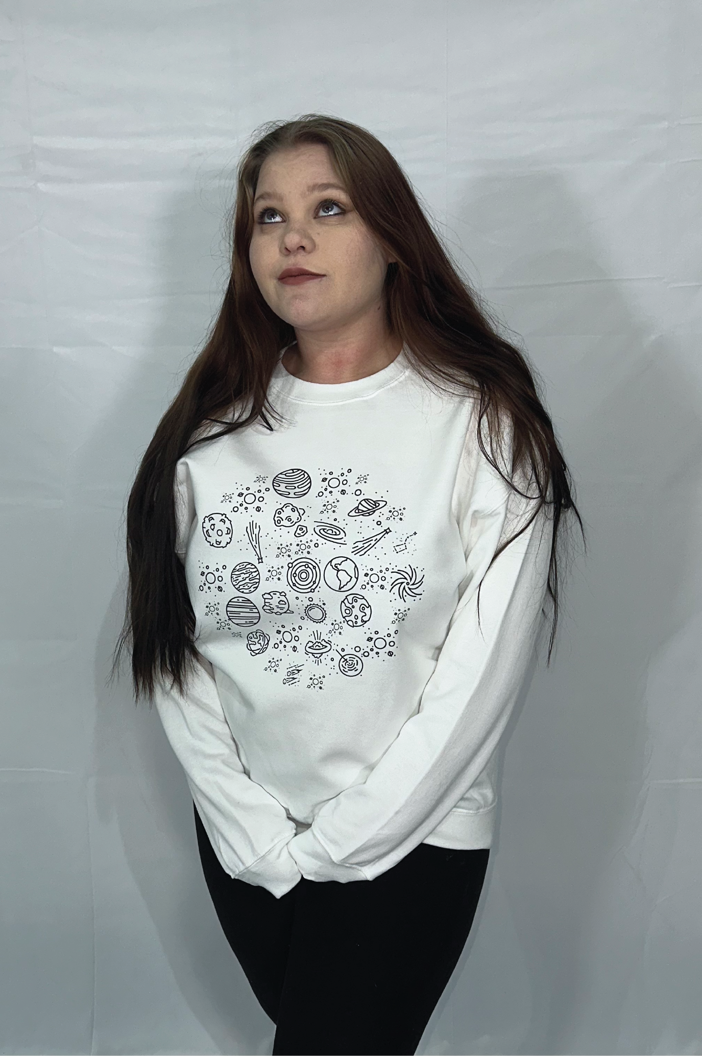 Galaxy Crewneck Sweatshirt