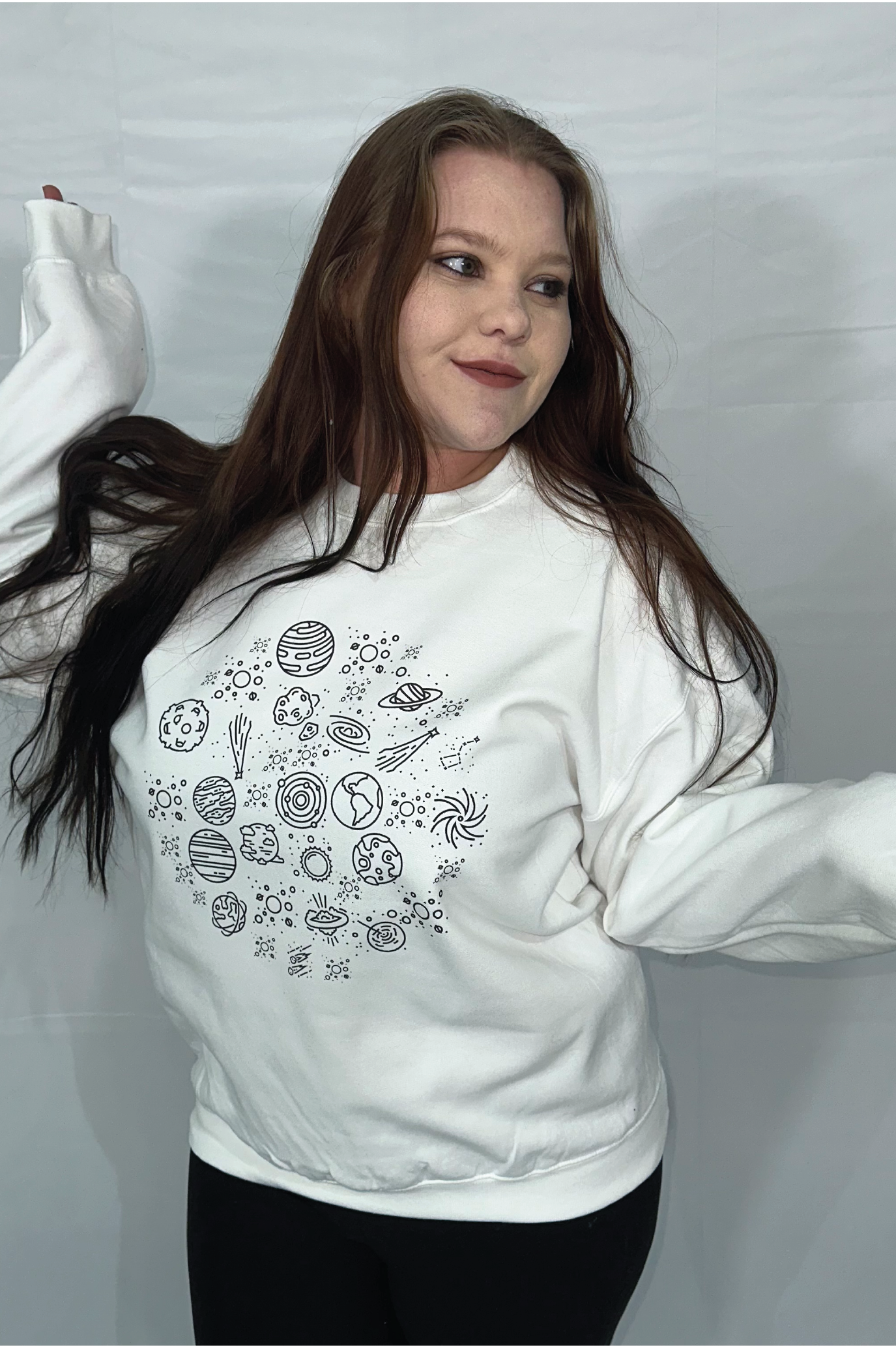 Galaxy Crewneck Sweatshirt