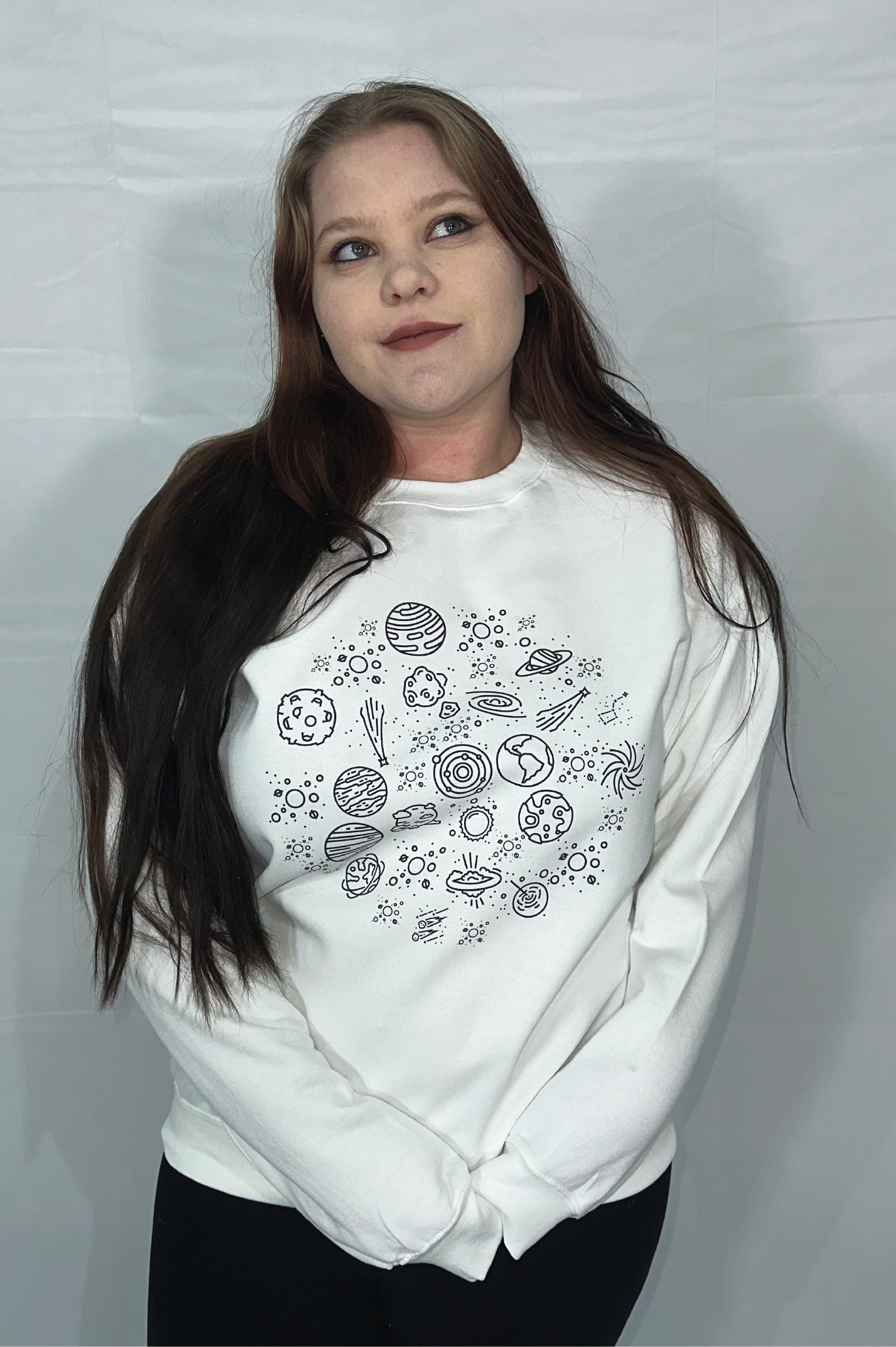 Galaxy Crewneck Sweatshirt