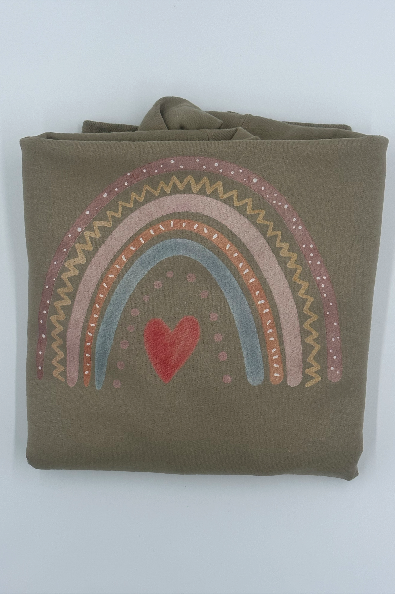 Boho Rainbow Crewneck Sweatshirt
