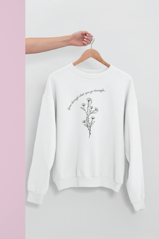 Grow Through Crewneck Sweatshirt