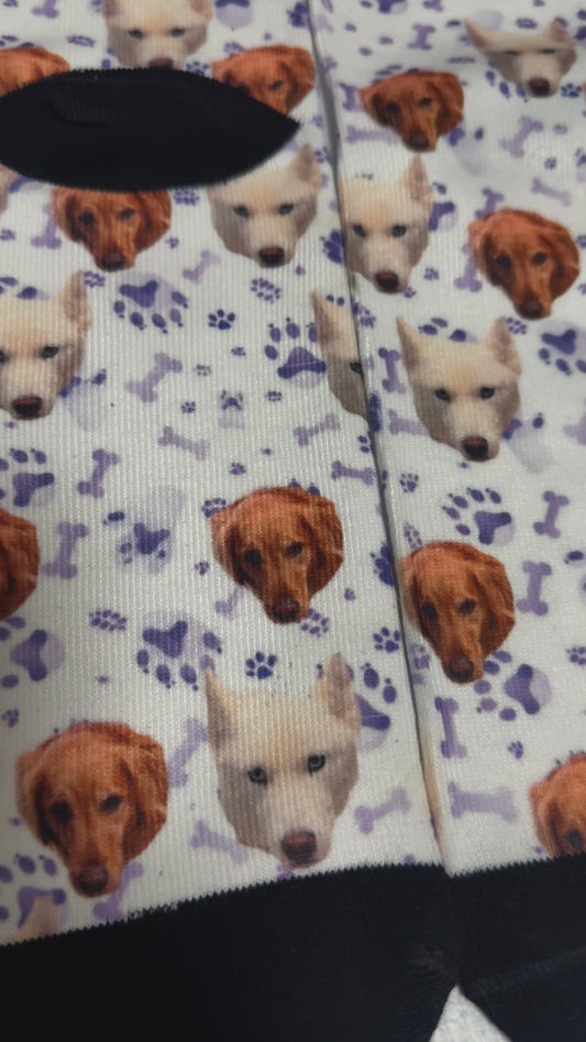 Custom Socks Dog Faces