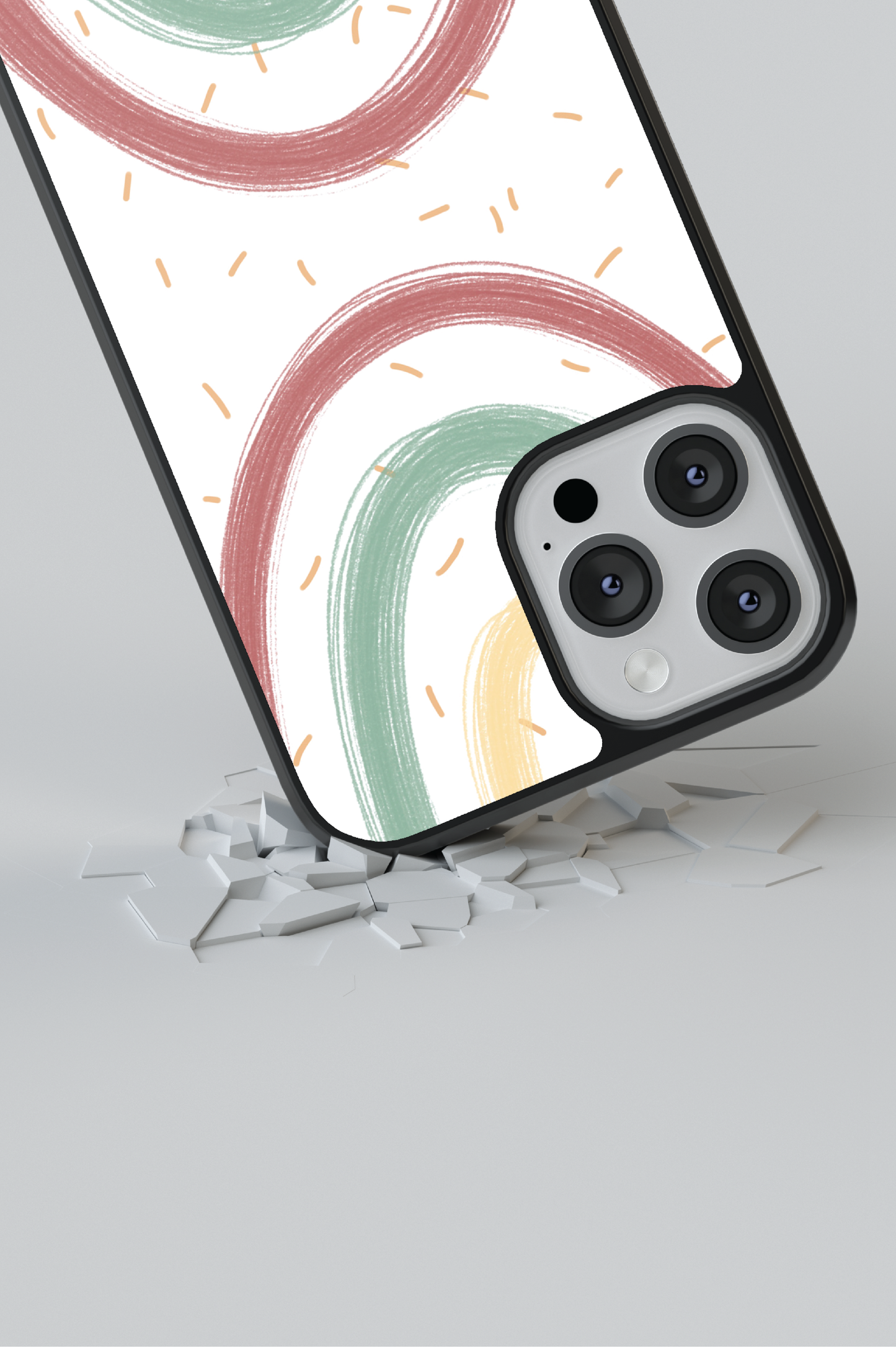Partial Circles With Sparks
